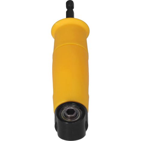 Rallonge de tournevis, adaptateur d'angle pour embout hexagonal 1/4 po, fixation à 90° pour perceuse électrique (1/5)