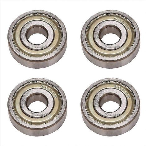 4 roulements à billes 6200Z à double blindage, 10 mm x 30 mm x 9 mm WHBYV (1/4)