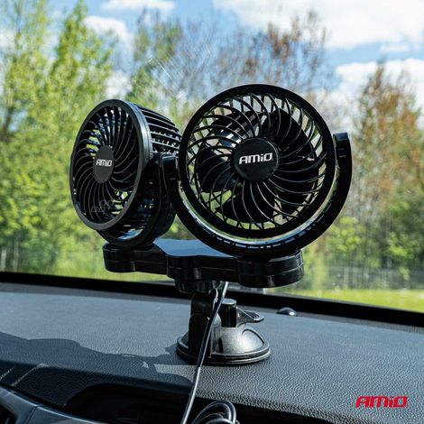 Ventilateur de voiture à ventouse 24V amio-03011 (1/5)