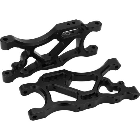 paire de bras de suspension inférieurs arrière en alliage d'aluminium pour voiture RC ARRMA 1/7 INFRACTION 6S / 1/8 (noir) (1/5)