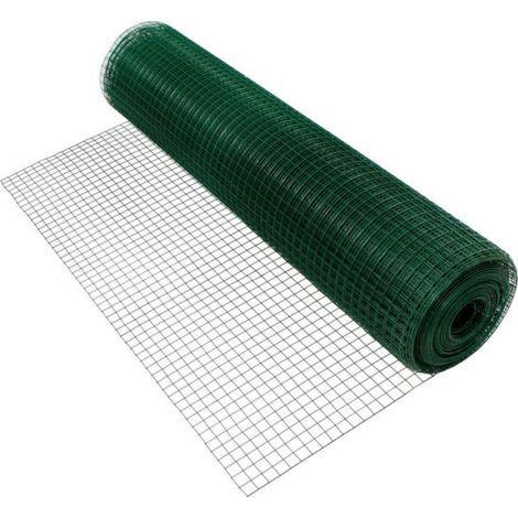 Fil pour volière, vert, acier galvanisé, épaisseur 0,9 mm, longueur 10 m (1/5)