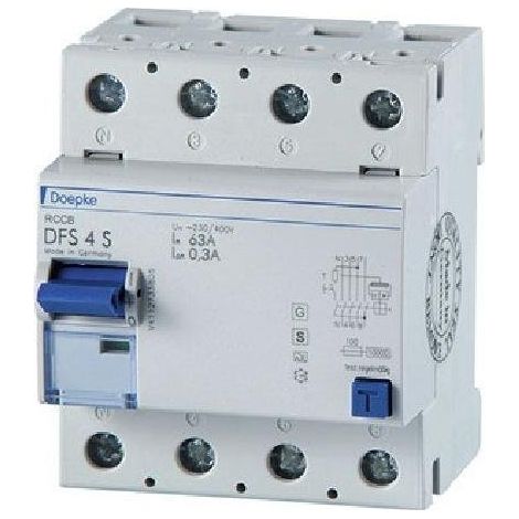 DISJONCTEUR DOEPKE DFS4 040-4 0,30 A/S 4014712091184 DISJONCTEUR DIFFÉRENTIEL 9136905