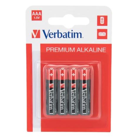 Verbatim LR3 AAA-Batterie (4 Stück in Blisterverpackung) (1/3)