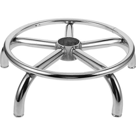Pied de chaise de salon en acier inoxydable pour chaise de coiffure (1/5)
