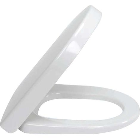 Architectura, Asientos de inodoro compactos, Ex Targa Architectura, bisagras de acero inoxidable, In White Duroplast (1/2)