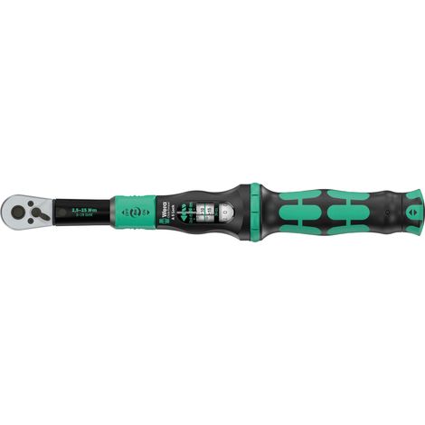 Clé dynamométrique  Click-Torque Lock A 5, 1/4" x 2.5-25 Nm - WERA - 05075690001