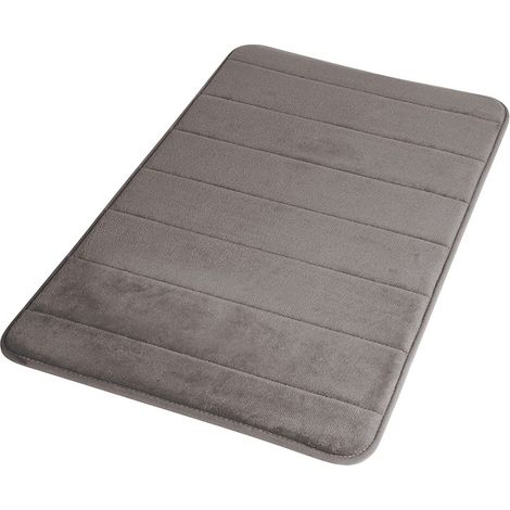 TAPPETO MEMORY FOAM 50X80 GRIGIO SCURO (1/3)