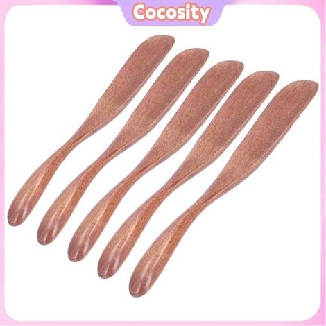 Cocosity Épandeur de fromage (Foncé Couleur De La Peinture)5PCS En Bois Couteau à articles accessoire Grande couleur de peinture (1/5)