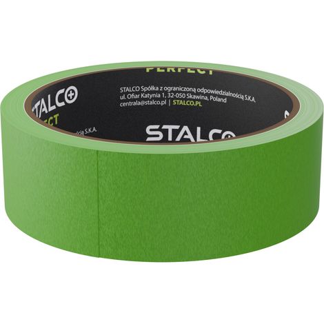 Cinta de pintura Stalco para arcos y curvas, 38 mm x 50 m, perfecta S042176642 (1/2)