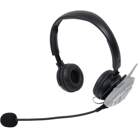 Casque micro sans fil - Midland - KIT Demo - Noir - École de Conduite Moto - 135 g