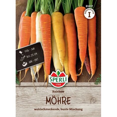 Sperli Möhren Rainbow F1 Hybride - Gemüsesamen (1/2)