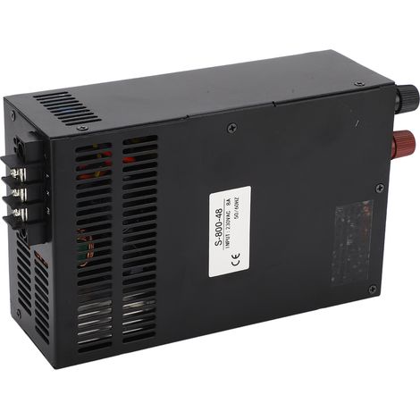 Einstellbares 800-W-Schaltnetzteil, 230-V-Wechselstromeingang, 48-V-Gleichstrom-Parallelausgang für Industriemotoren, elektrolytische Abwasserbehandlung. (1/5)