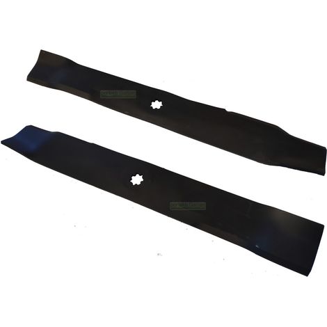 2 X 54 CM lame pour tondeuse JOHN DEERE X130R X155R / GX23227 GX23228 gauche & droite