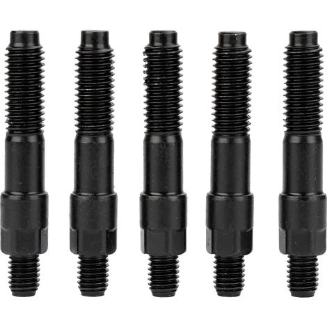 Mandrin M10 5pcs Tige de Remplacement pour HPS6312 Air Hydraulique Rivet Écrou Outil (1/4)