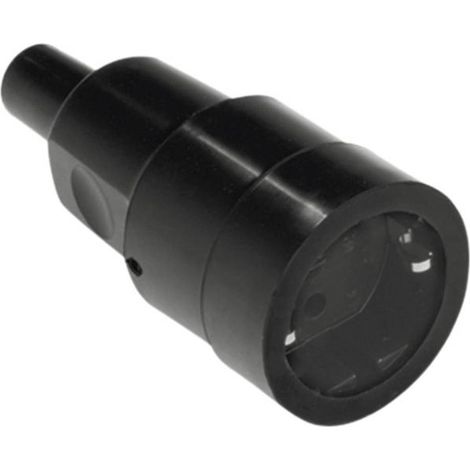 Bachmann 913.175 Presa di sicurezza Gomma, Silicone 250 V Nero IP20 (1/4)