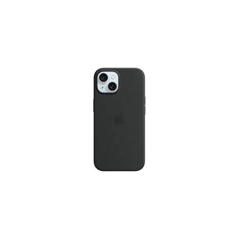 Apple Custodia MagSafe in silicone per iPhone 15 Plus - Nero