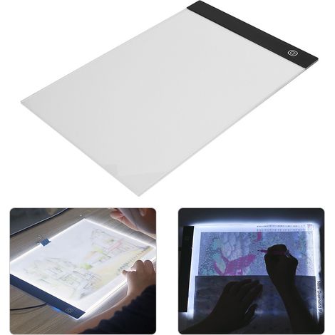 Table de copie A4, éclairage LED à gradation progressive, kit d'outils pour peinture diamant à gradation progressive (1/2)