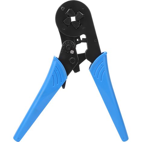 Pince à sertir HSC8 pour embouts de câbles, outil de sertissage réglable pour embouts tubulaires AWG10-5 de 4,0 à 16,0 mm² (1/5)