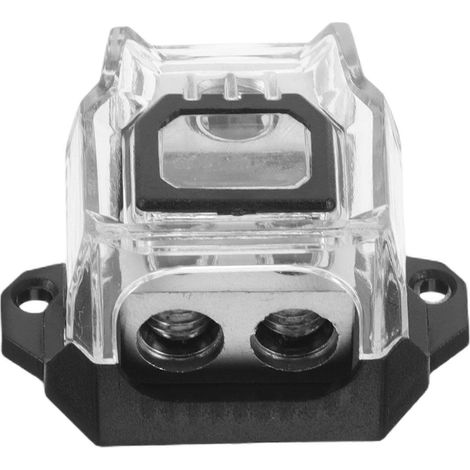 Bloc de distribution d'alimentation audio pour voiture, bloc de distribution de masse audio pour voiture, bloc de distribution d'alimentation, distributeur d'alimentation audio pour voiture (1/3)