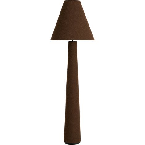 Light & Living - stehlampe - Devia - braun - textil - stehlampe -