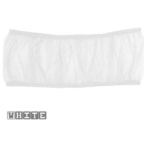 Jupe en maille pour cage à oiseaux pour animaux de compagnie, filet en nylon pour attrape-graines, blanc, L (1/5)