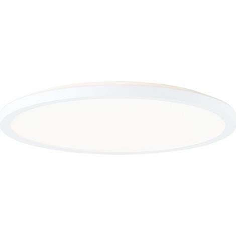 BRE-Light Sorell LED Deckenaufbau-Paneel 29cm weiß Kunststoff Fernbedienung Intern dimmbar über Fernbedienung 18 W LED integriert (2500lm, 3000-6500K)