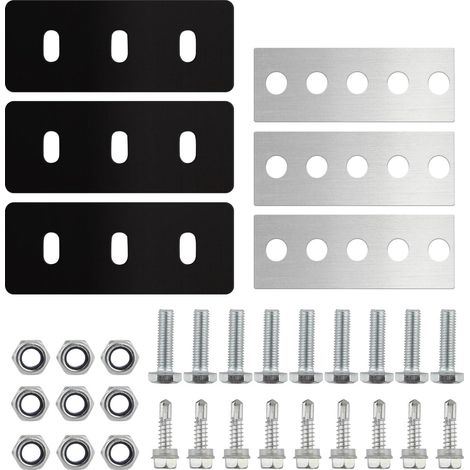 Universal 3 Blades 1/4" 304 Stainless Steel Snow Blower Turbine Modification Kit/Rubber Snow Blower Turbine Prevents Blockage (1/5)