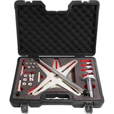 Clas – Coffret montage/démontage embrayages SAC – Gabarit de centrage Ø15.8mm pour moteur PSA DV10 – Compatible avec véhicules équipés d'embrayages auto-réglables