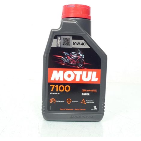 lata de aceite lubricante motul 7100 10w40 4t 100% sintético 1l (1/3)