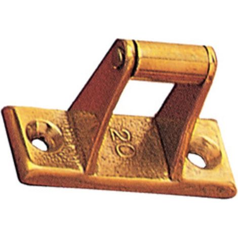 50PZ CAVALLOTTI CON 2 VITI ORO BRONZATO DA 30 (1/2)