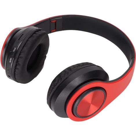 Casque sans fil supra-auriculaire pliable Bluetooth avec basses (1/5)