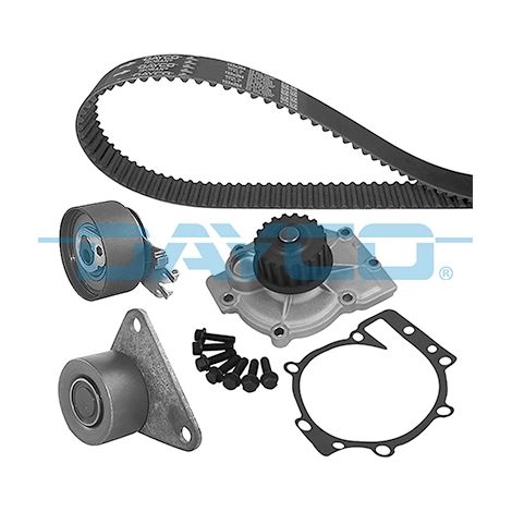 Pompe à eau + kit de courroie crantée Dayco KTBWP3160 RENAULT