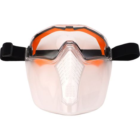 Protector facial de seguridad industrial, resistente al viento, a los impactos y al empañamiento, para trabajos de esmerilado y corte -Crezuo