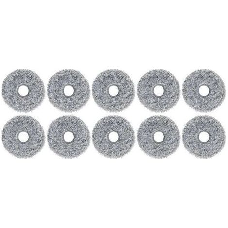 Lot de 10 chiffons de rechange pour aspirateur robot Dreame Bot L10 Prime / L10S Pro (1/5)