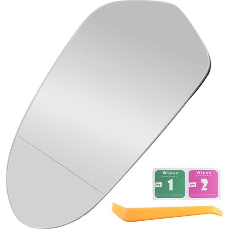 Aspherical Left Mirror Glass for Audi A6 2011-2018 4G0857535 Heated Clear (1/5)