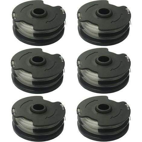 1,4 mm Nylon-Trimmerfadenspule für Parkside PRTA 20-Li Freischneider – 6er-Pack (2 x 5 m) – Kompatibel mit PRTA 20-Li A1/B2/C3