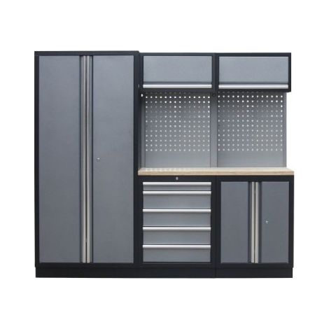 Combinación modular MWCOMB2 - 2m METALWORKS Gris (1/2)