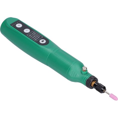 Mini-meuleuse électrique 202, outil sans fil rechargeable par USB avec lumière intégrée pour la sculpture du jade, 3,7 V CC (1/5)