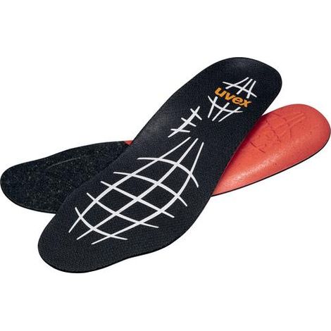 uvex Einlegesohle schwarz, orange, grau Weite 14 Gr. 46 (1/2)