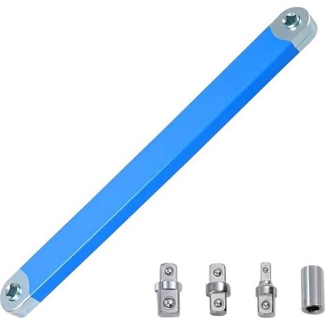 Set di attrezzi professionali: set di chiavi regolabili resistenti agli urti con prolunga a cricchetto (1/5)