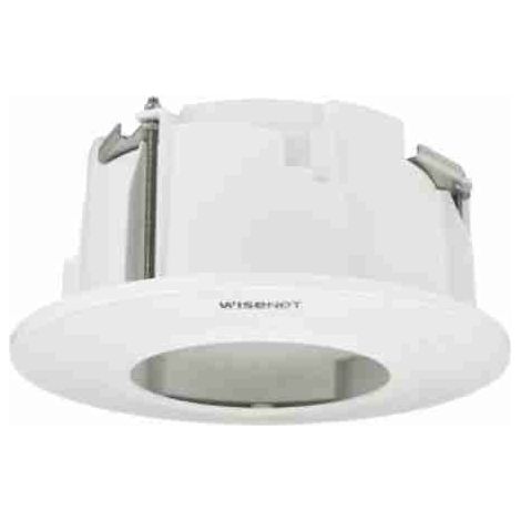 SHD-1600FPW HANWHA SHD-1600FPW Supporto da incasso a soffitto in policarbonato per telecamere Dome