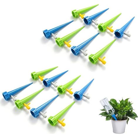16Irrigation Goutte à Goutte Kit, Arrosage Plantes Automatique DIY,Arroseurs Automatiques Plantes,Système d'Irrigation Distributeur Arrosager Plantes pour Jardin Maison Intérieur Extérieur,Goutte à G (1/5)