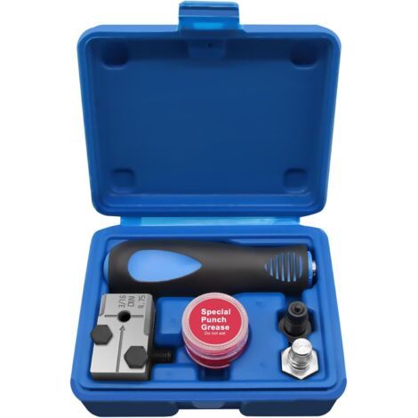 Kit de réparation tuyau de frein DIN 4,75 mm – Acier pour conduites de frein – Évasements simples 45° – Outil ergonomique pour réparations automobiles (1/5)