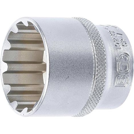 Douille pour Clé Gear Lock 12,5 mm (1/2) - 32 mm - Acier Résistant - Prise Sécurisée et Durable - D-Work (1/5)