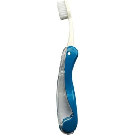 Accessoire dentaire Urban Factory BROSSE A DENTS PLIABLE DE VOYAGE - BLEU