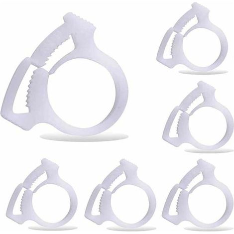 6 pièces B15 pinces de fixation du tuyau de balayage de piscine, convient pour le nettoyeur de piscine Polaris 180 280 360 380 480 (1/5)