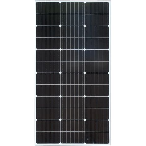 Kit de panneaux solaires, haute efficacité, construction durable, 100W solaire rigide (1/2)