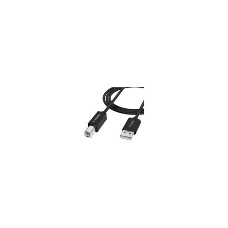 Wozinsky Kabel USB-B/USB-A für Drucker/Scanner, 480 MB/s, 1 m, Schwarz (1/5)