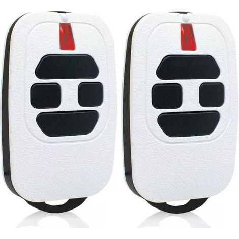 Lot de 2 télécommandes 433,92MHz – Compatible GTI2/4, GT2/4, MIO TR2/4, MIO TR2N/4N – Émetteur mural pour motorisations – Pile incluse (1/4)