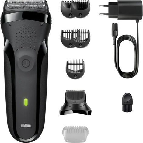 AFEITADORA BRAUN 300BT BLK SERIE 3 BOX EURO